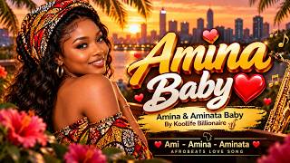 Amina Baby ❤️ | Amina & Aminata Baby – Koollife Billionaire 🎷 | Afrobeats Love Song