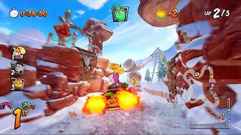 (128) Crash Team Racing: Nitro Fueled Walkthrough - Wumpa Cup (Hard)