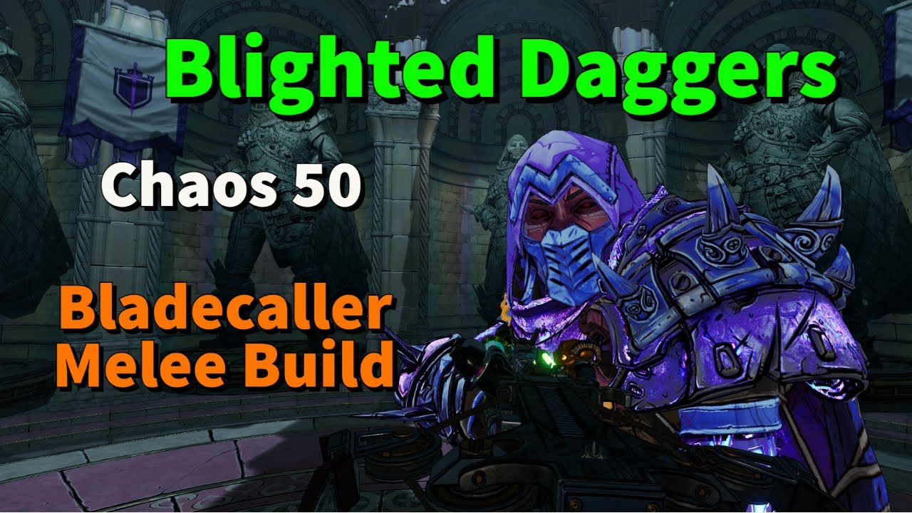 Blighted Daggers | BEST Bladecaller Melee Build (Blightcaller + Stabbo) | Chaos 50 | + Savefile