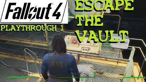 Fallout 4: Escape the Vault PlayThrough Part 1 GamezInvaders
