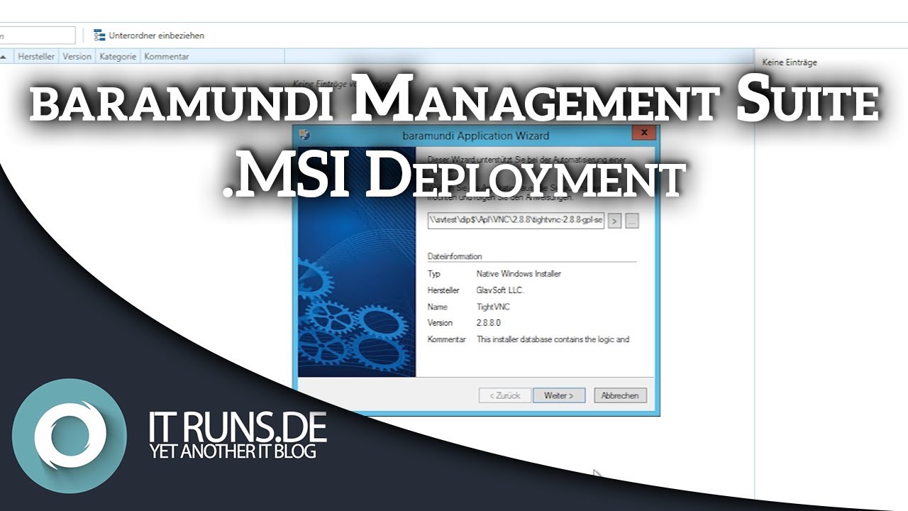 Update Software Verteilung MSI Paket mit baramundi ✦ Teil 7 ✦ Deutsch HD