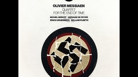 Olivier Messiaen - Quartet For The End Of Time - #hq #vinylrip #vinyl #classicalmusic