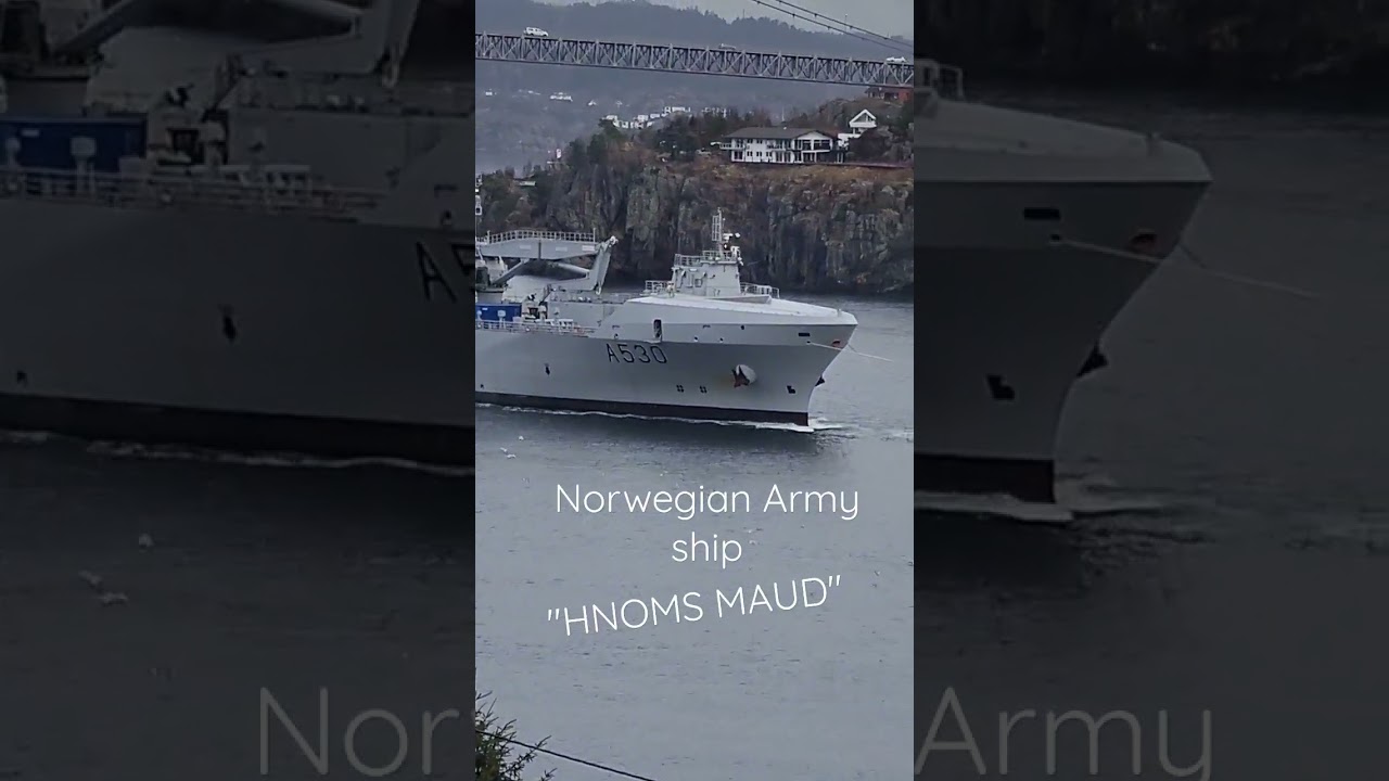 Norwegisches Marine Versorgungsschiff