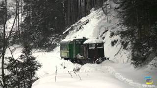 ТУ4 зі снгоочистником, Вигодська вузькоколійка / TU4 with Snowplough in Vigoda