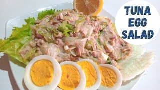 Tuna salad recipe. keto tuna salad with eggs. tuna salad for weight loss.#shorts #YouTube shorts.