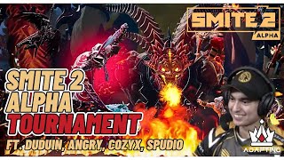 WHAT A FINAL! ALPHA TOURNAMENT 31/8 ADAPTING POV ft. Duduin, Angry, Cozyx, Spudio | SMITE 2