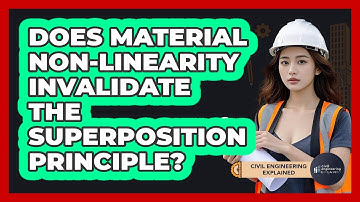 Does Material Non-Linearity Invalidate The Superposition Principle?