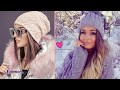 Gorros bonitos de moda outfits chic de invierno