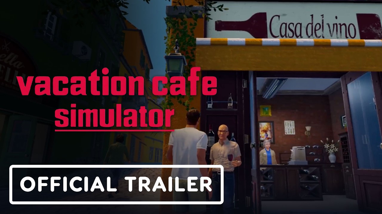 Vacation Cafe Simulator - Official Demo Launch Trailer