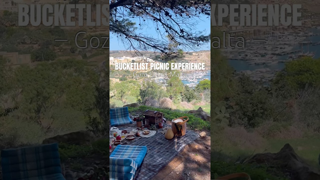 BUCKETLIST Picnic Experience! 📍Gozo Island 