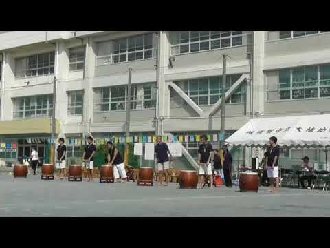 OWD和太鼓 2019.10.21　第41回大楠幼稚園運動会　雄叫び