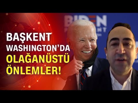 Biden'ın yemin töreni öncesi Washington'dan son durum!