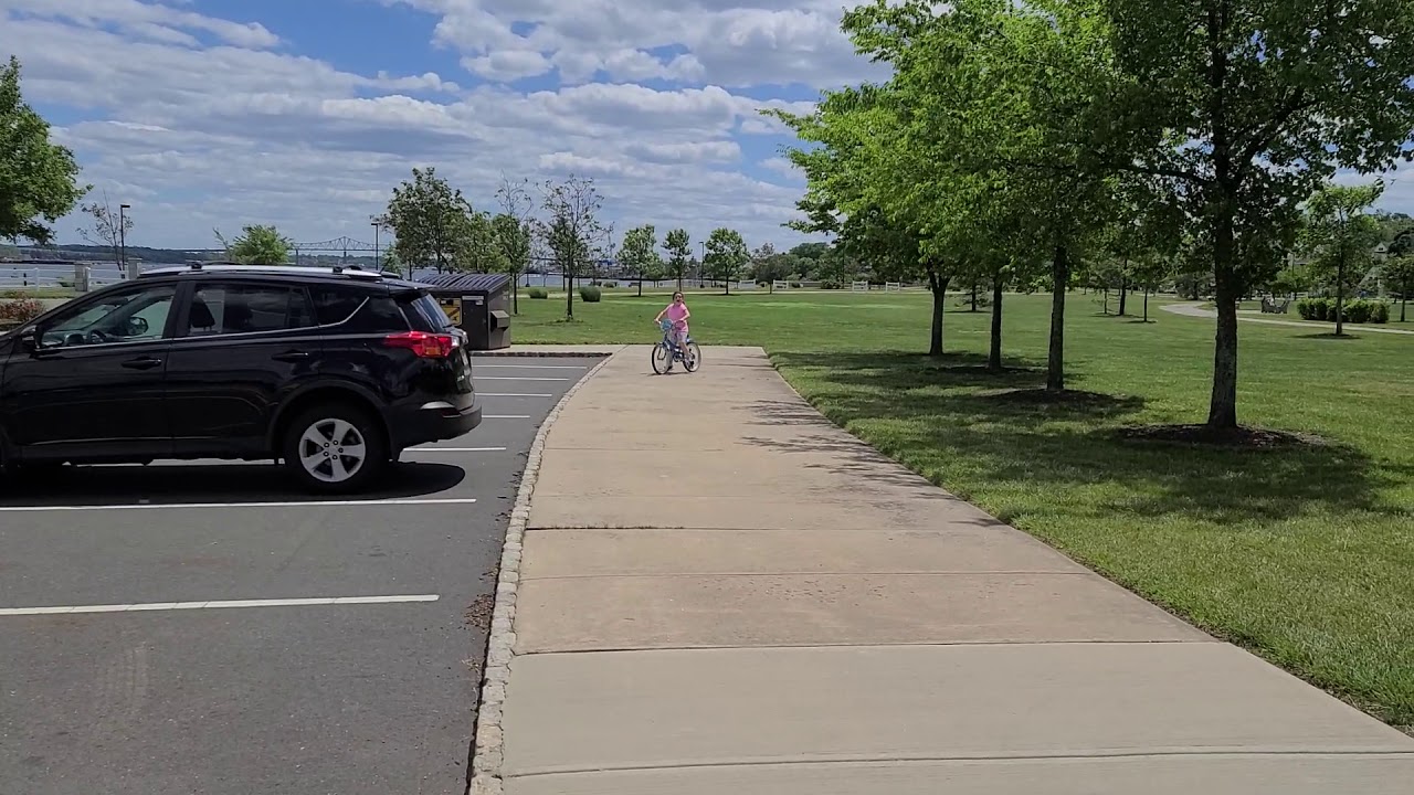 Bella bike riding SEWAREN park YouTube