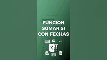 ¿Como usar la función Sumar.si con fechas? #6 #shorts #ramsesm16