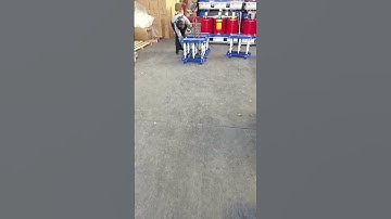 Transfer the iron core for next step production.#distributiontransformer #factory #yubian  #copper