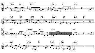 Four Brothers - Backing track / Play-along with Lead Sheet
