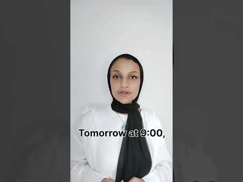 بكرة الساعة ٩ هتكون بتعمل ايه