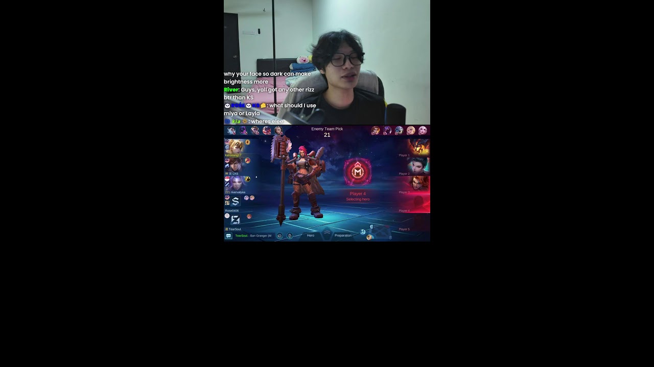 Mobile Legend play with view!!!