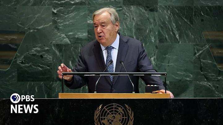 WATCH: U.N. Secretary-General António Guterres speaks at 2025 United Nations General Assembly
