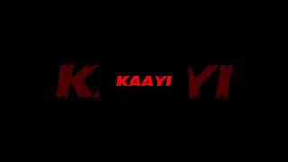 KAAYI ❤️‍🔥 BABY JEAN ❤️‍🔥 Lyrics ❤️‍🔥 Black screen video ❤️‍🔥 Pexel Creations...