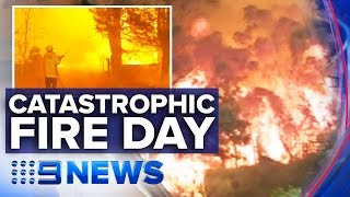 Terrifying bushfires ravage towns across NSW | Nine News Australia