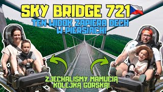 Sky Bridge 721 Najdłuższy Most W Europie I Spacer W Deszczu Vlog Rodzinny Z Czech