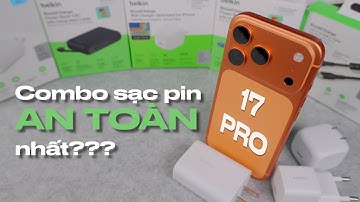 Combo sạc pin iPhone 17 Pro AN TOÀN & GỌN NHẸ nhất của mình! | #belkinvn