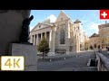 Old Town walking tour in Geneva, Switzerland | Autumn 2020【4K】