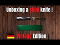 Unboxing a $500 vintage knife ! Puma White Hunter