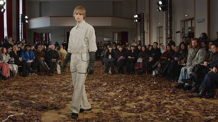 Kiko Kostadinov | Fall Winter 2025/2026 | Paris Fashion Week Men’s