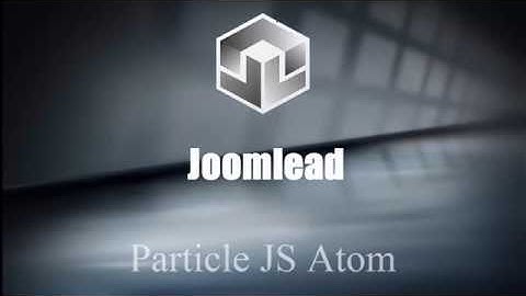 Gantry 5 - Particle JS Atom