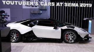 Youtube Vlogger & Celebrity Cars At Sema 2019 Rob Dahm, B Is For Build, Tj Hunt, Stradman, Alex Choi