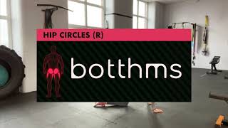 Hip Circles L With Botthms Resistance Band Booty Band Exercises Botthms.com