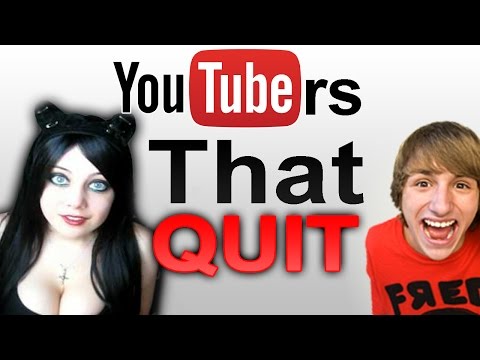 Top 5 Biggest Most Subscribed YouTubers that QUIT!