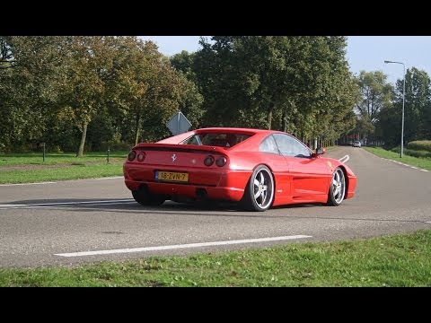 Ferrari F355 Berlinetta LOUD Accelerations! SOUNDS! (1080p Full HD)