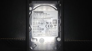 Toshiba MQ01ABD100 Hard Drive Spinup, HDMotion, And Spindown