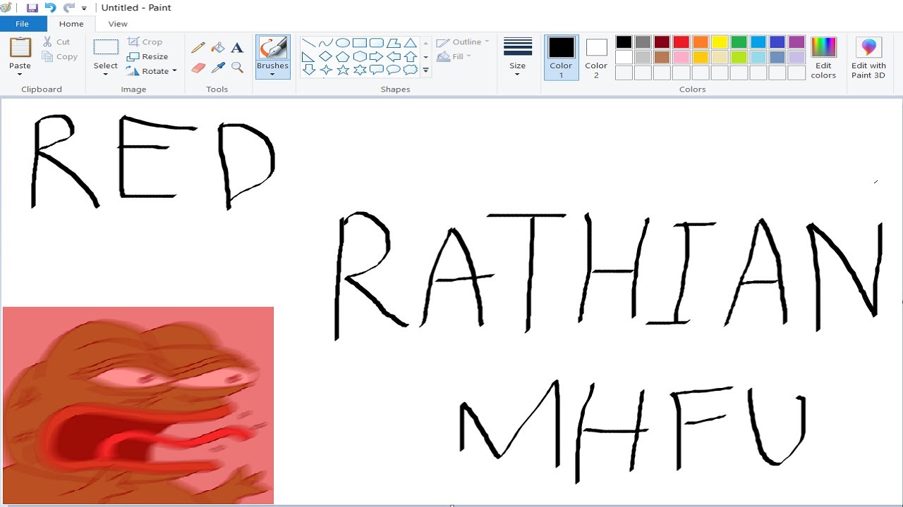 MHFU/MHP2G | Red Rathian | Longsword (High Rank)