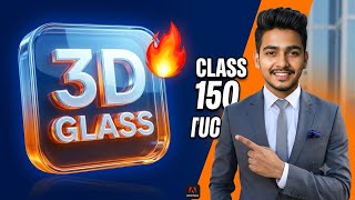 Adobe Stock 3D Glass Business Icon 🔥 Class 150 screenshot 3
