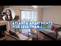 Atlanta Apartments for less than $1200 | I was shocked at #5 😱