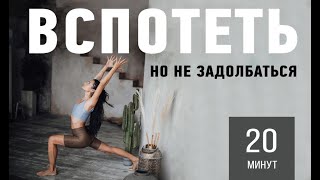 Пропотеть Но Не Задолбаться)) vinyasa flow yoga на 20 мин screenshot 4