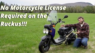 Honda Ruckus Full Service and test ride.