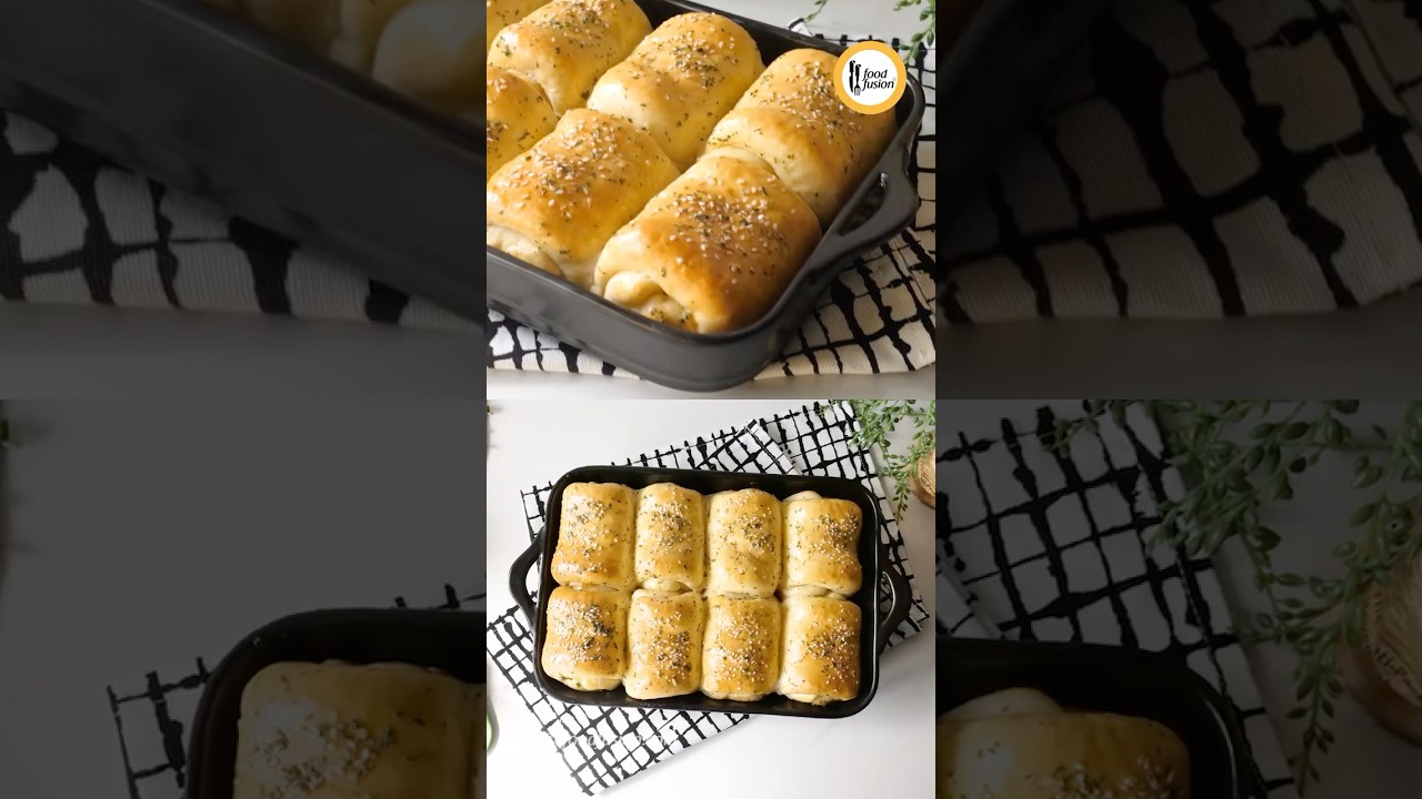 Chicken Cheese Dinner Rolls Recipe by Food Fusion