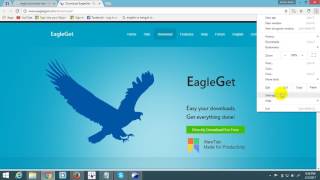 Enable Eagle Downloader in Google Chrome Browser screenshot 1