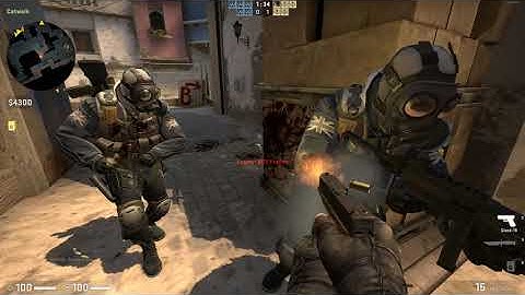 FX-8350 + GTX 1050 Ti, Counter strike Global Offensive, 1080p highest settings