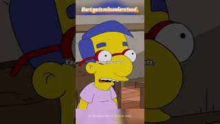 Bart gets misunderstood.#shorts  #anime #funny