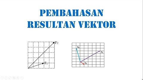 Apabila tiap skala pada gambar dibawah ini = 2 N, maka resultan kedua gaya tersebut adalah