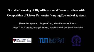 Scalable Learning of High-Dimensional Demonstrations