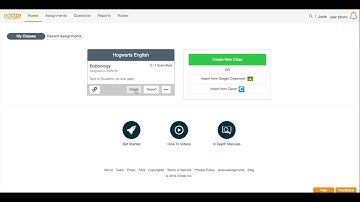 Edcite: Syncing Scores with Google Classroom Gradebook