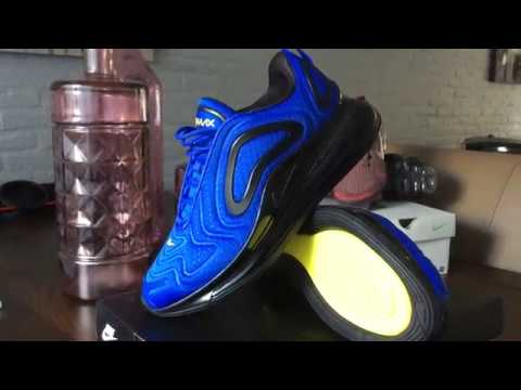 nike 720 blue and yellow