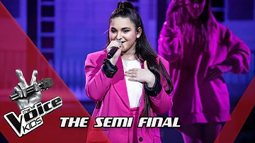 Veronika - 7 Rings | The Semi Final | The Voice Kids | VTM